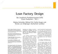 Lean Factory Design